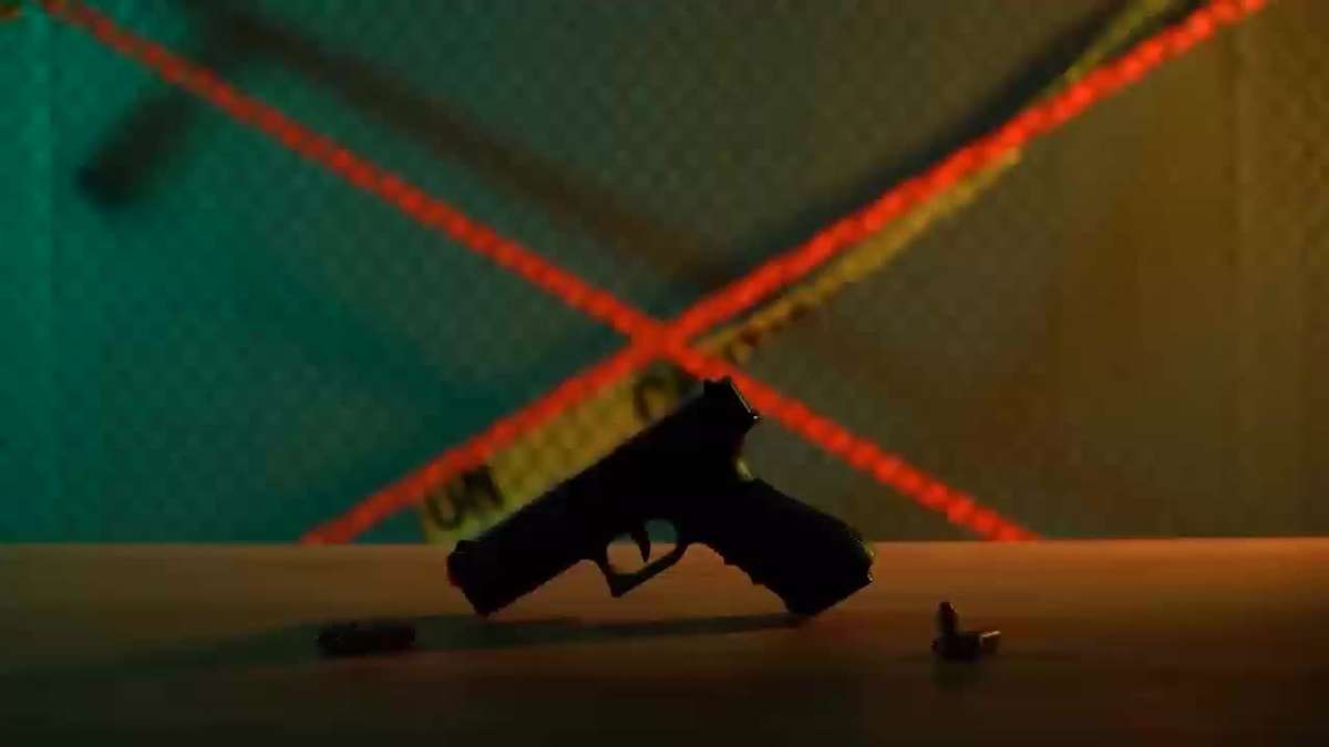 Toy Gun Items 2Pcs Black