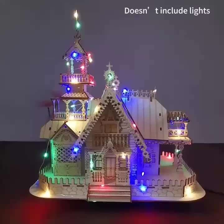 3D Model Desktop Ornaments Style Villa