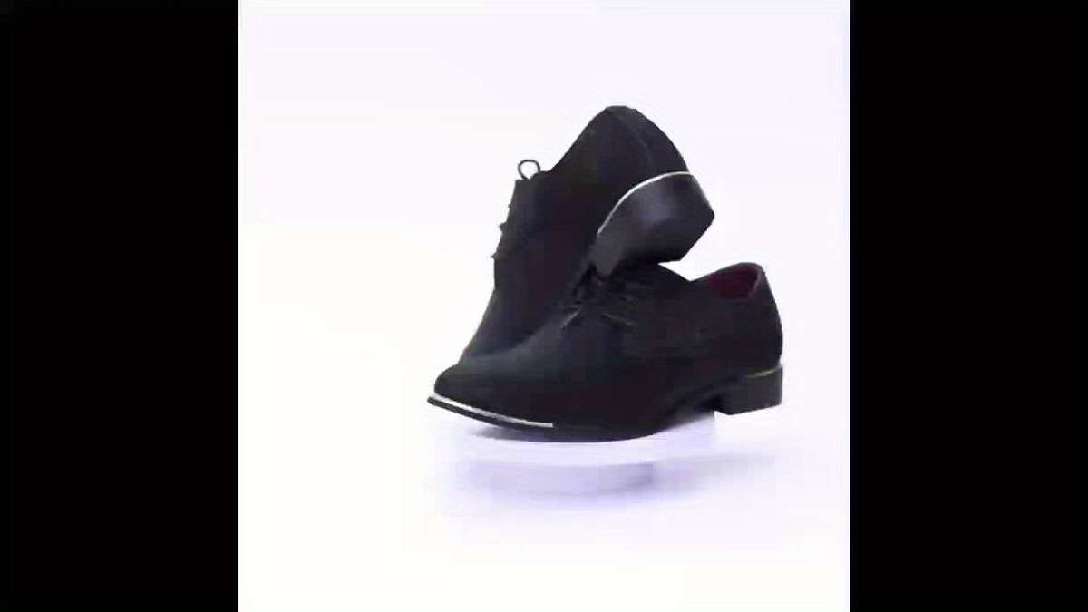 Mens Leather Shoes Color Black Sizeuk 9.5