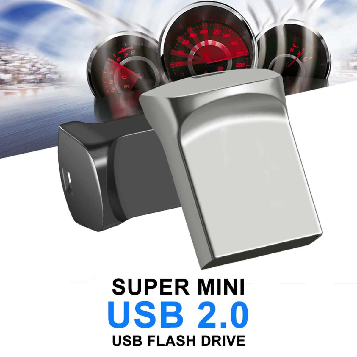 Usb Flash Drive Color Black Capacity 2Gb 2Packs