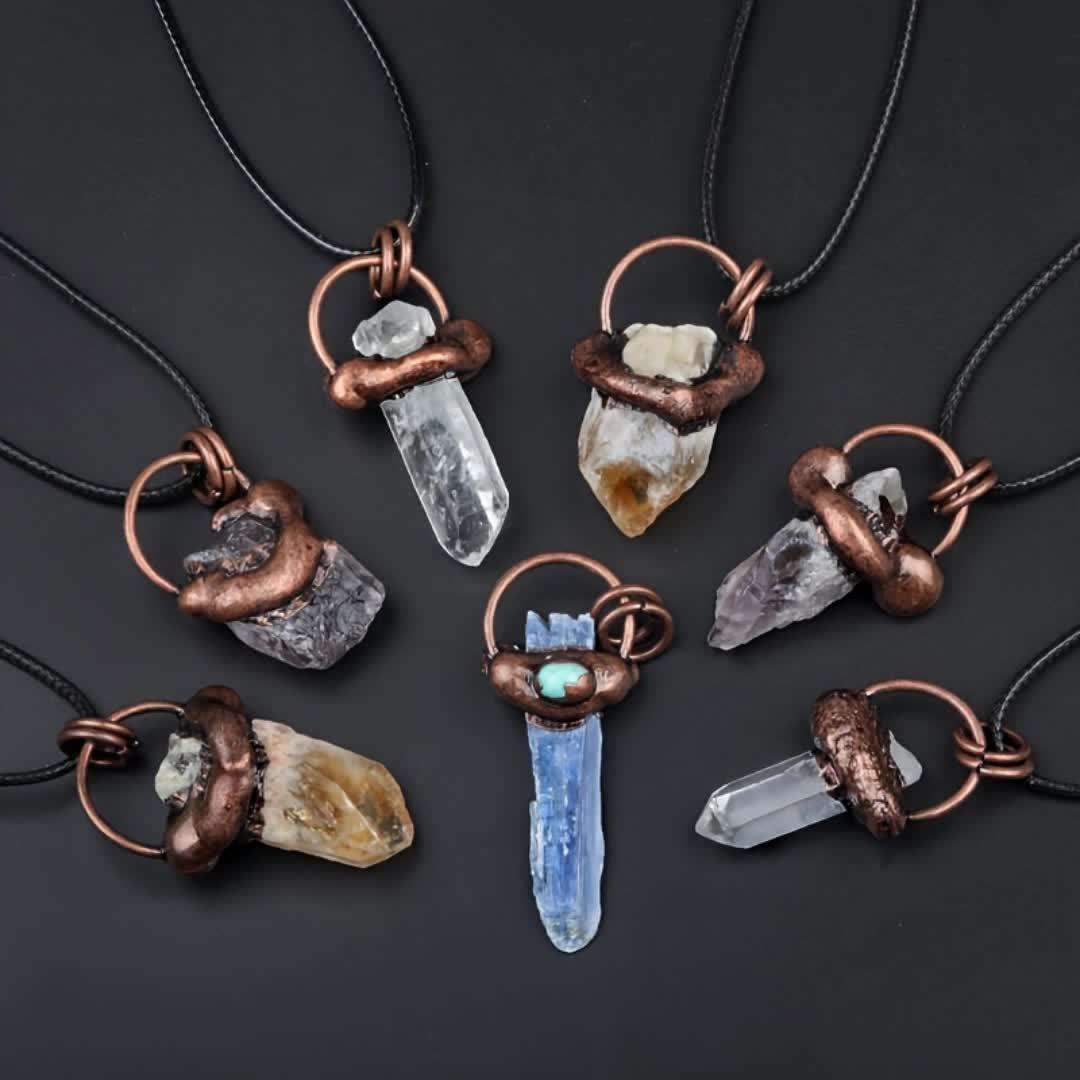 Womens Necklace Color 2. Citrine