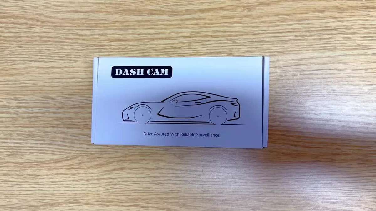 Channel Hd Dash Cam With Led Display Push Button Control Night Vision 1080P