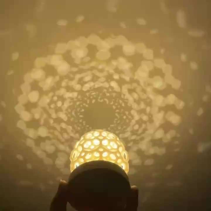 Desk Lamp Color 3D Loukong Honeycomb Egg
