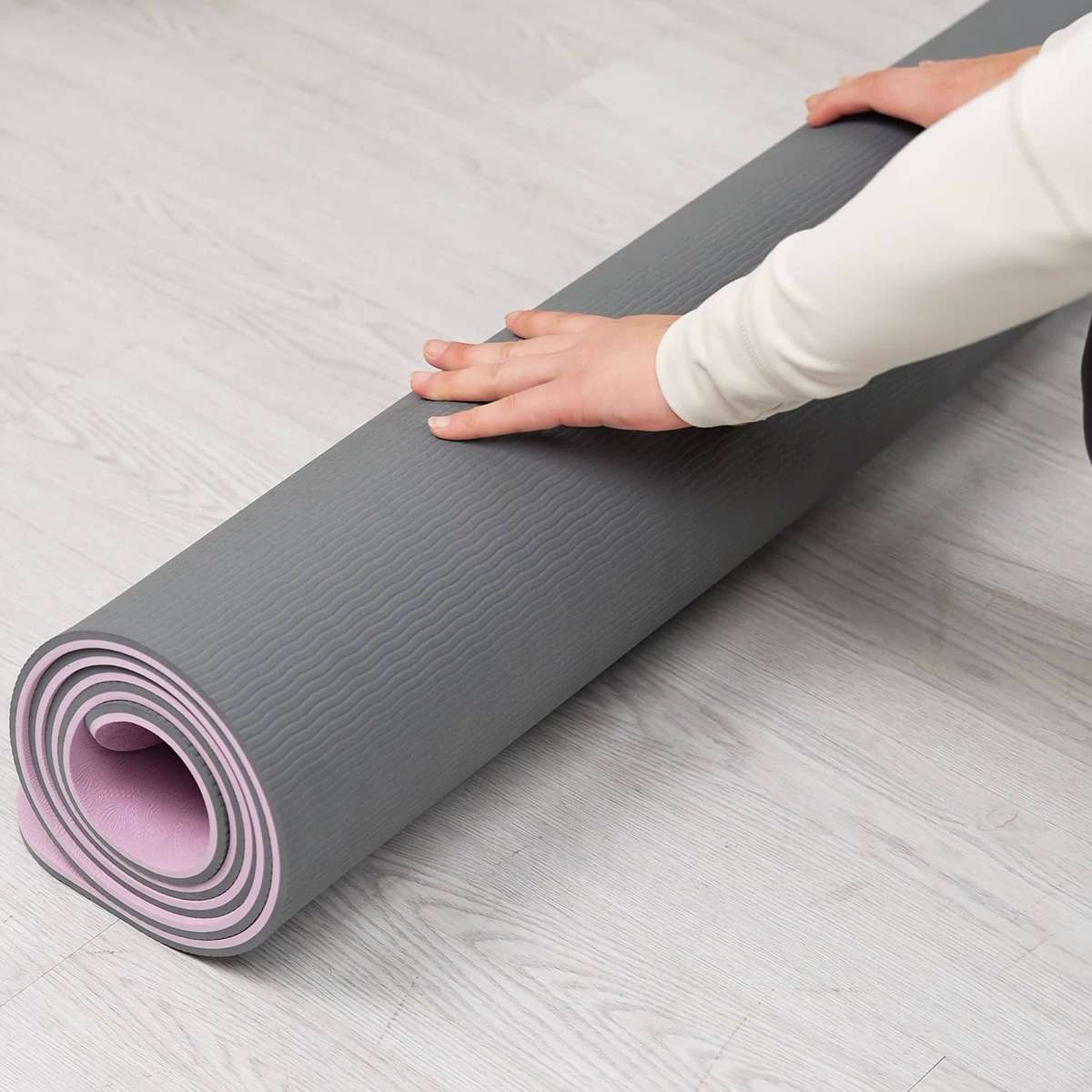 Yoga Mat Mint Green Size 183*80*0.6Cm