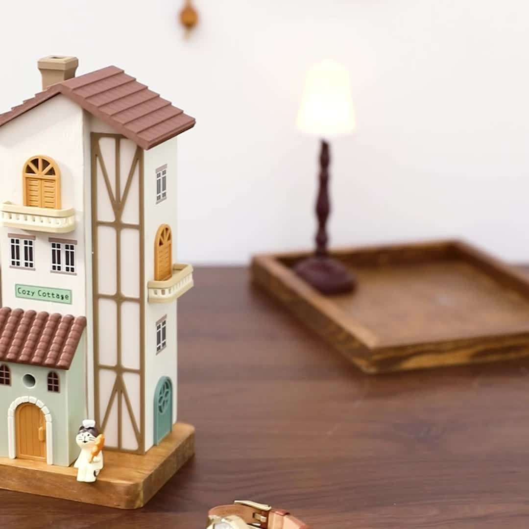 Building Toy Architectural Model Toy Set Items Inn Ornament
