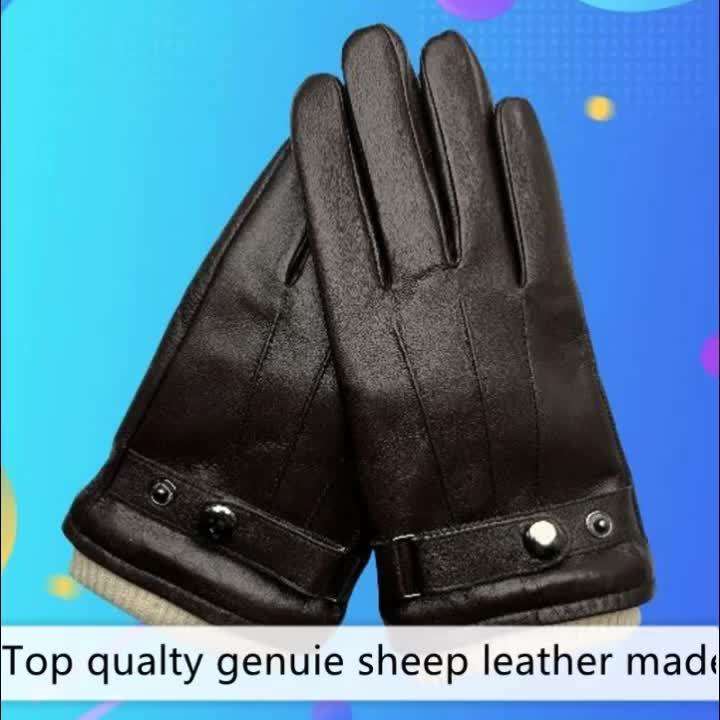 Winter Gloves Color Black
