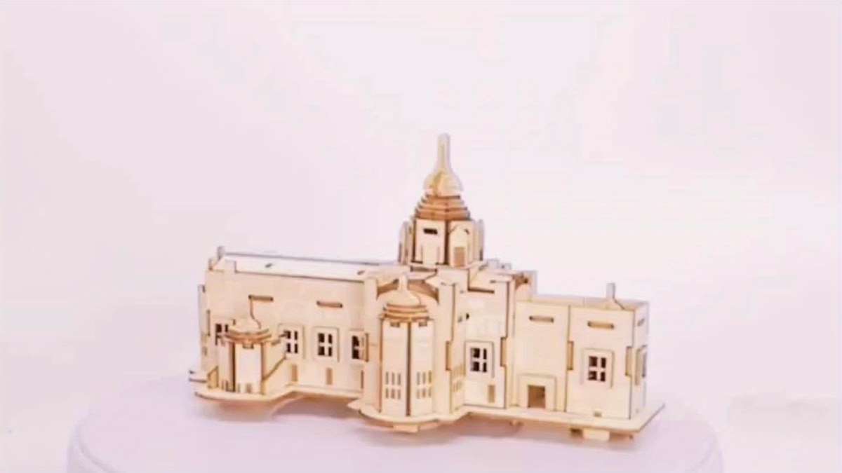 Building Toy Architectural Model Toy Set Style Thai Style Architecture A