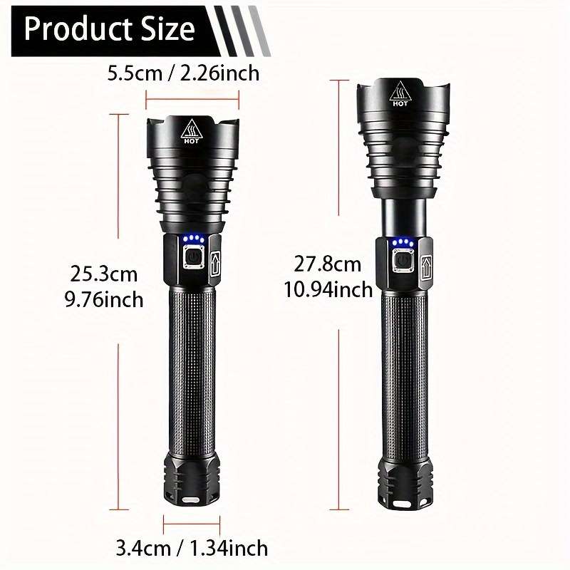 Flashlight Model Flashlight  26650 Battery