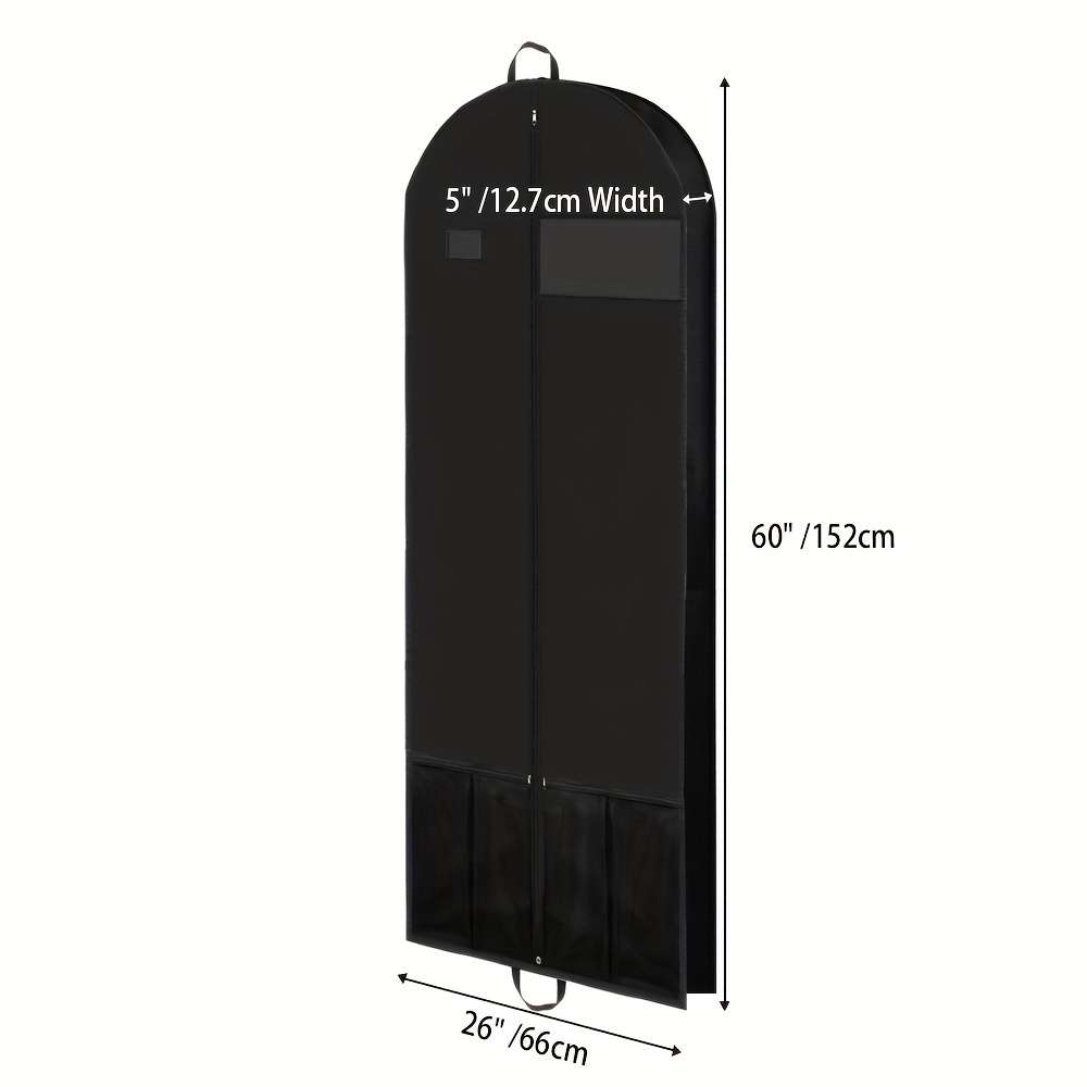 Durable Functional Elegant Professional Heavy Duty Garment Bag With Pocket For