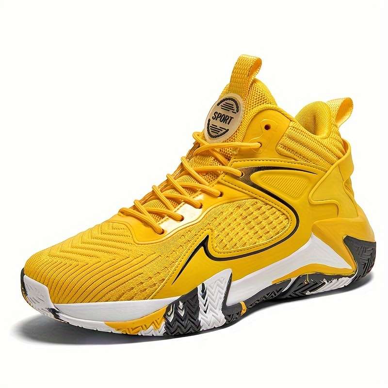 Sneakers Yellow Size Uk 7.5