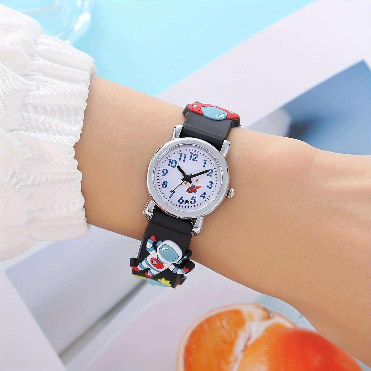 Youngsters' ' ' Space Astronaut Ufo Flying Saucer Watch With Analog Pointer