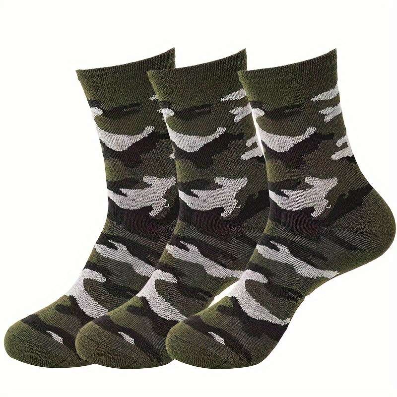 3 Pairs Mixed Colors One Size High Elastic Socks