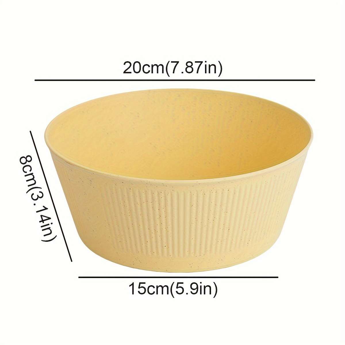 Bowl Color Yellow Quantity2Pcs