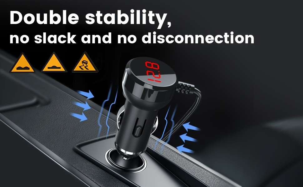 Charger Color Wired Black