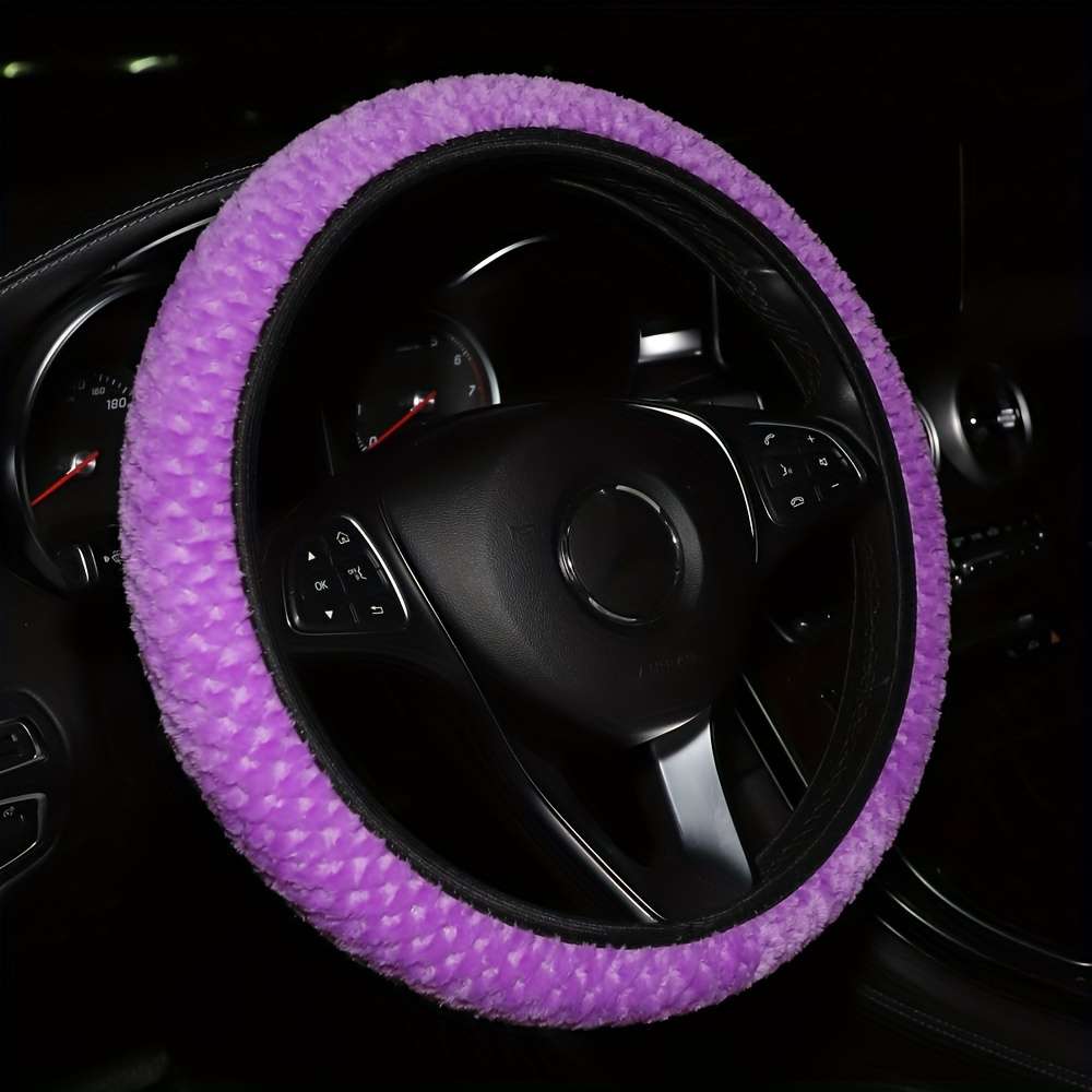 Car Steering Wheel Cover Orange