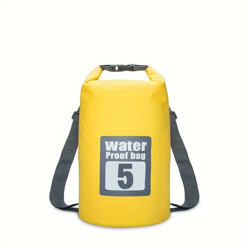 Yellow 30-Liter Dry Storage Bag