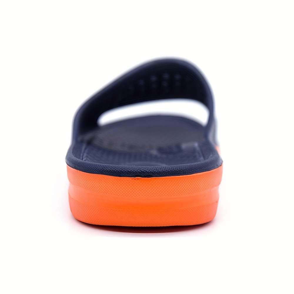 Men Slippers Summer Style Blue Size Uk 7