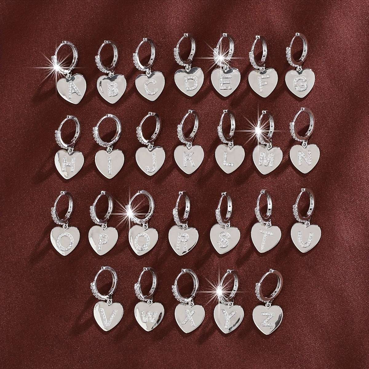 Women S Earrings Color Silvery Style I