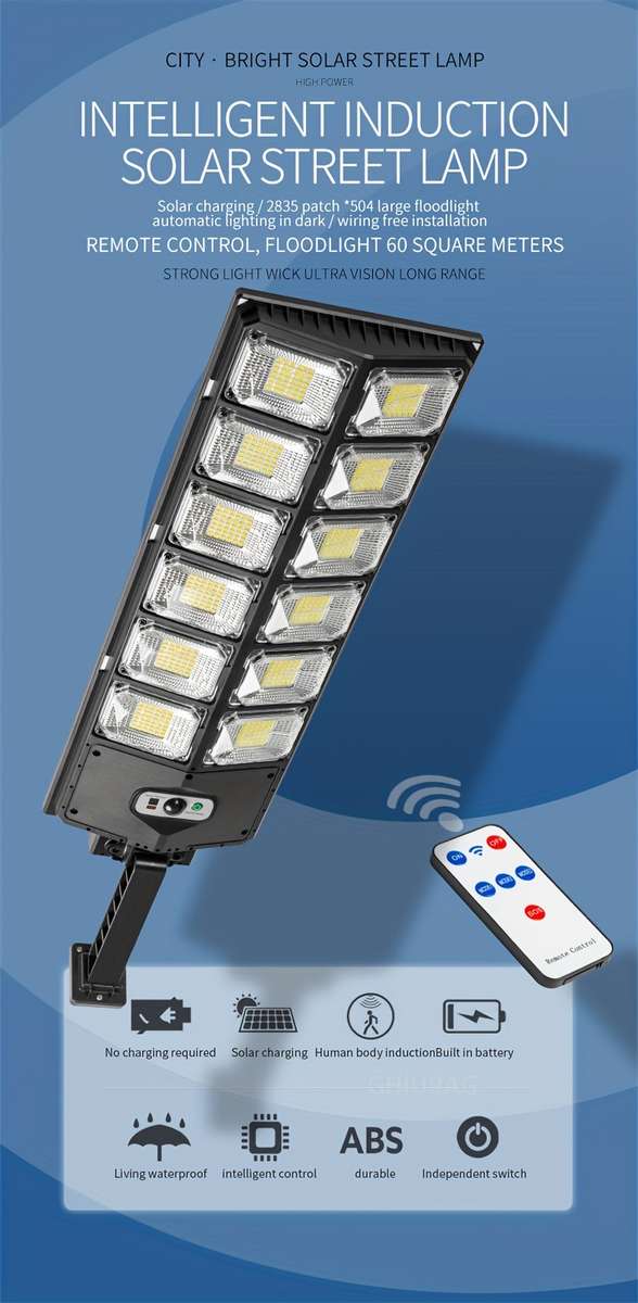 W789B-6 Outdoor Solar Light