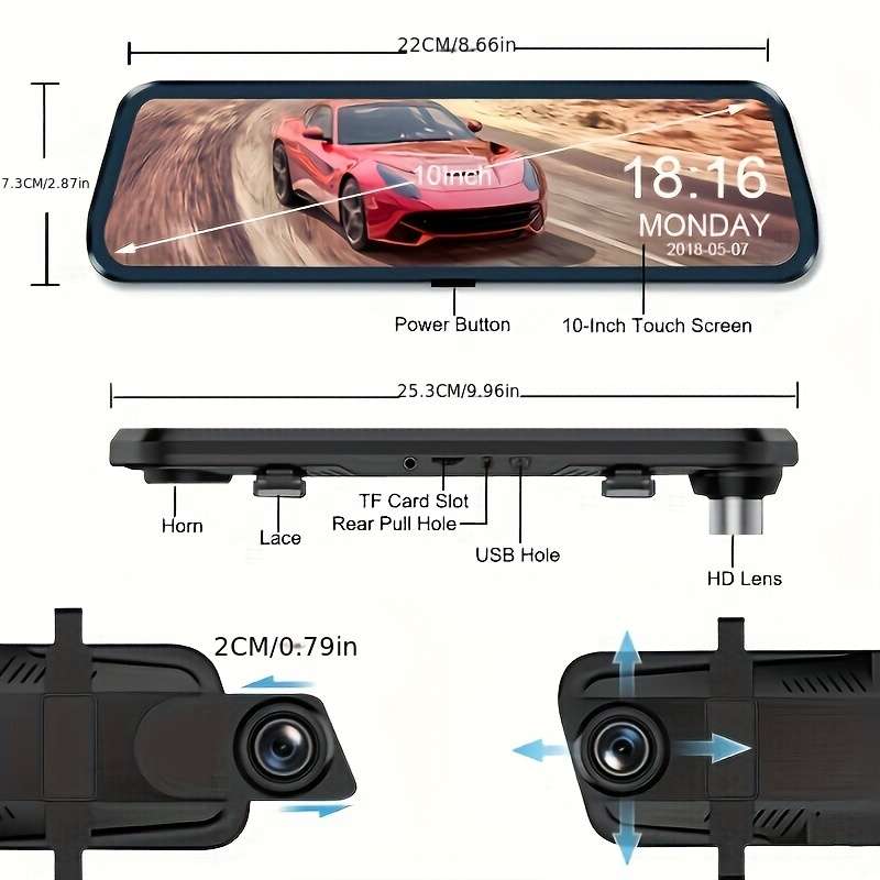 Dashcam Model D123