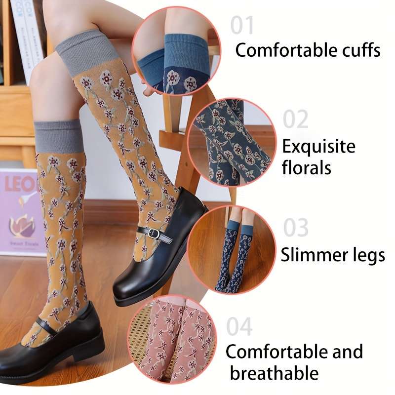 Women S Socks Color 1 Pair Each Of GreenBrownBlack Size Onesize