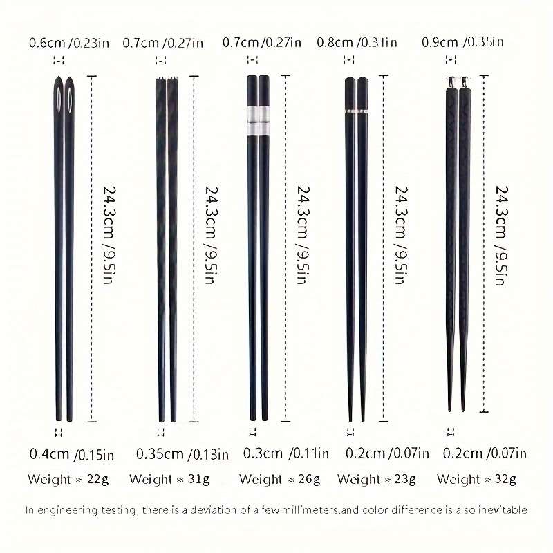 Chopsticks Color Black