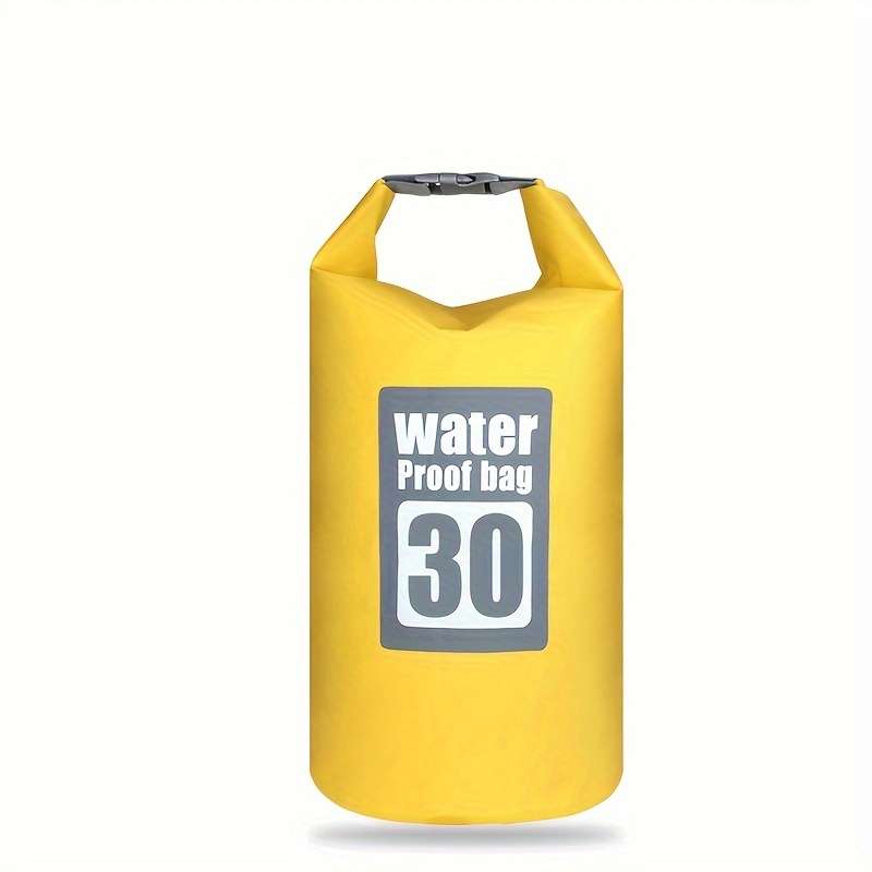 Yellow 30-Liter Dry Storage Bag