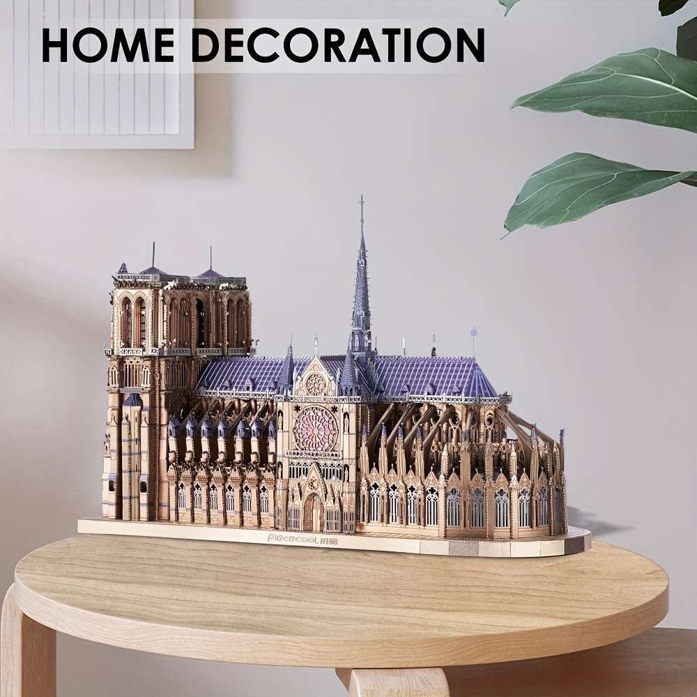 Building Toy Architectural Model Toy Set Style Notre Dame De Paris