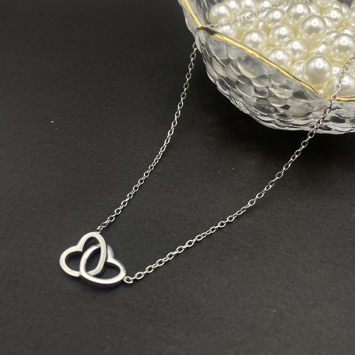 Womens Necklace Color Golden