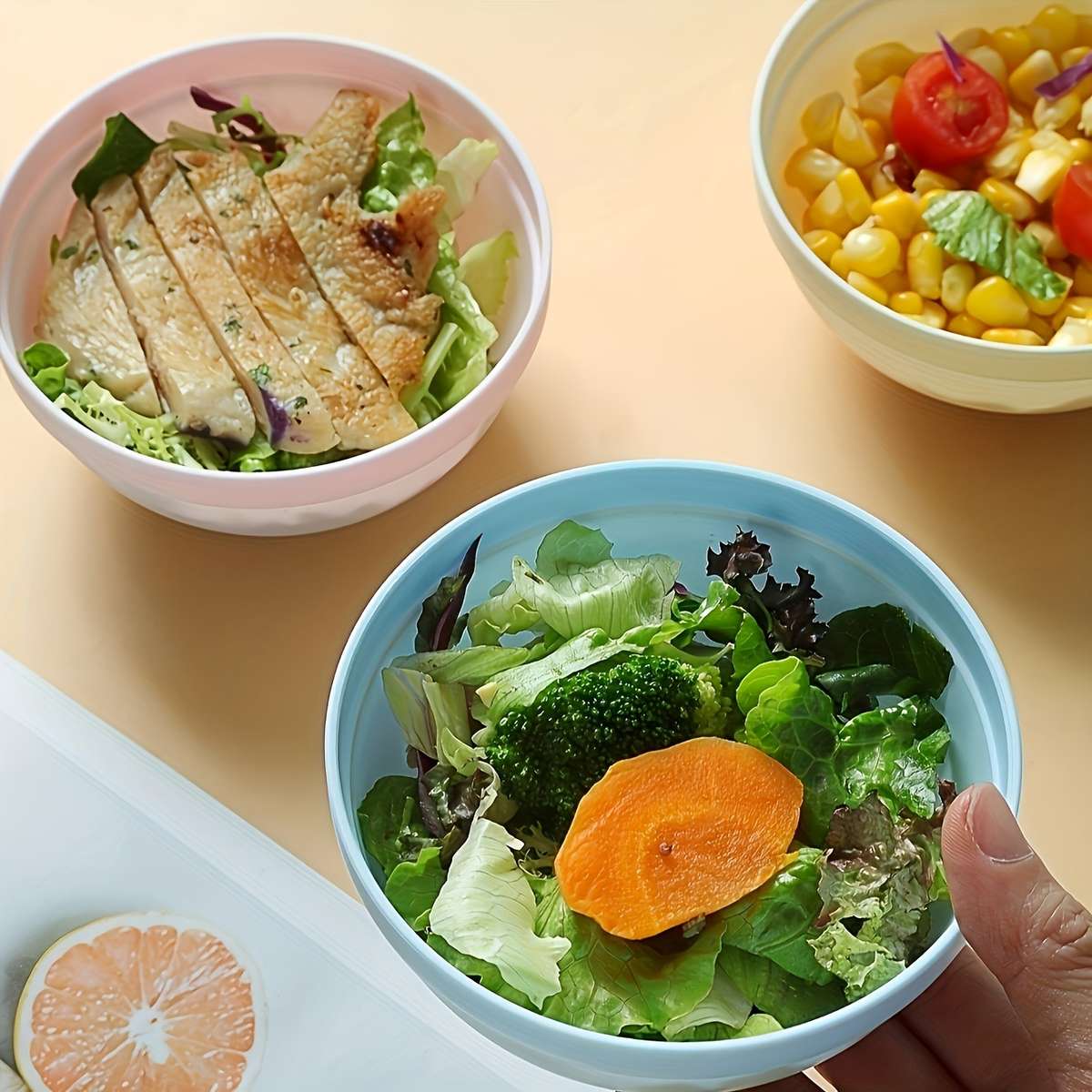 Bowl Color Colorful Quantity6 Pack