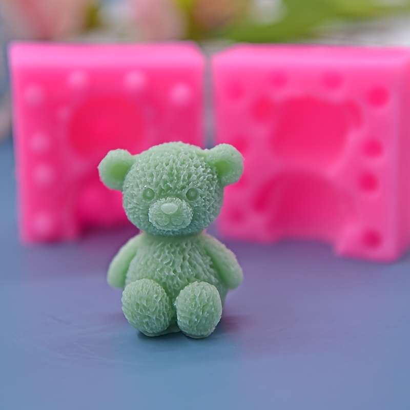 Suitable For Baking Molds Items 3D Bear Combination Mold 1Set