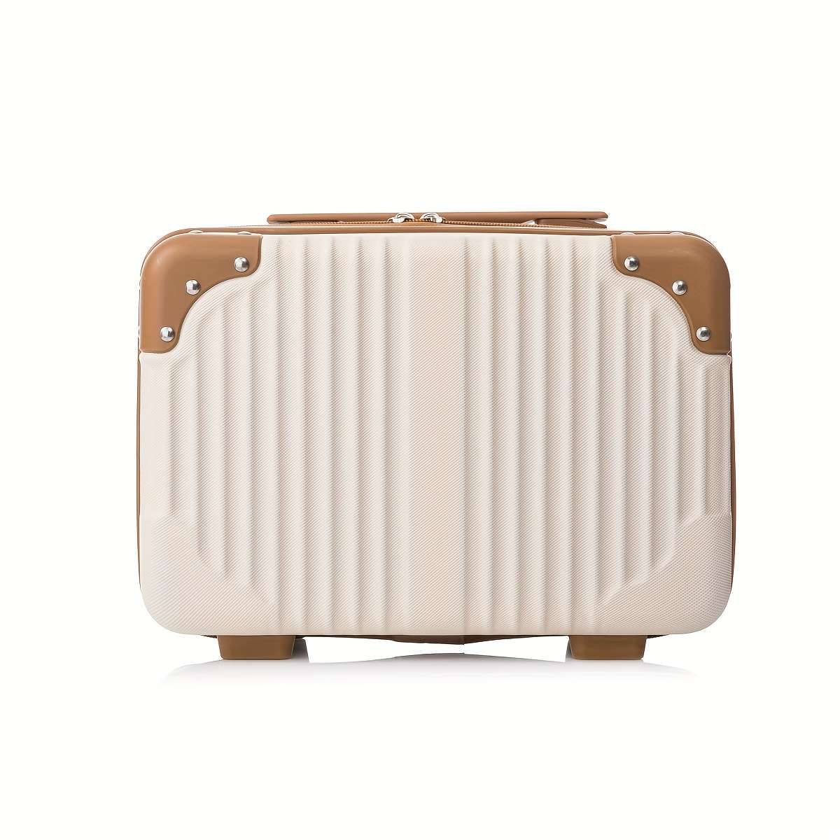 Heavy Duty Vintage Lightweight Carry Luggage With Password Lock Compact For