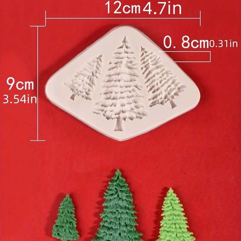 Suitable For Baking Molds Style Christmas Tree
