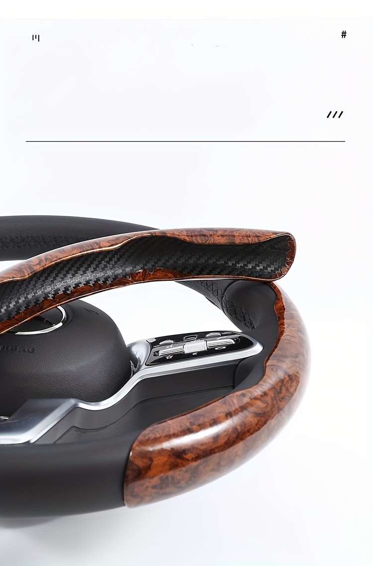 Car Steering Wheel Cover Yellow