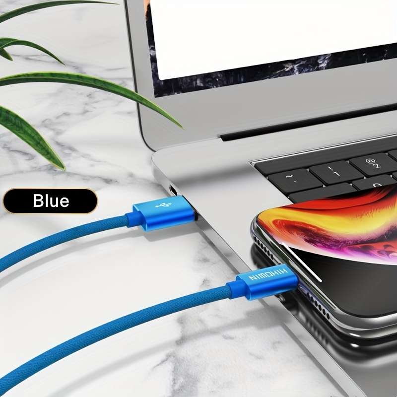 1pc Fast Charging Cable USB Data Synchronization Cable For 100cm IPhone 14 13 12 11 Pro Max SE