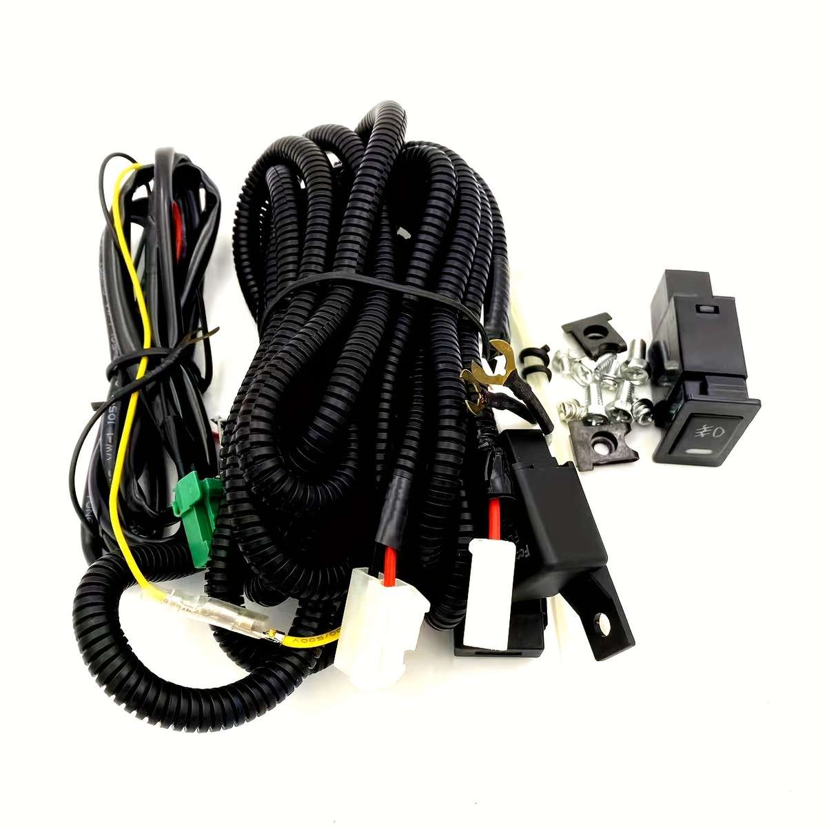 Car Lights Size 2 Pcs With Wiring Kit