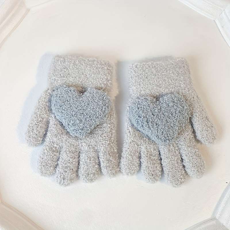 Winter Gloves Color Grey