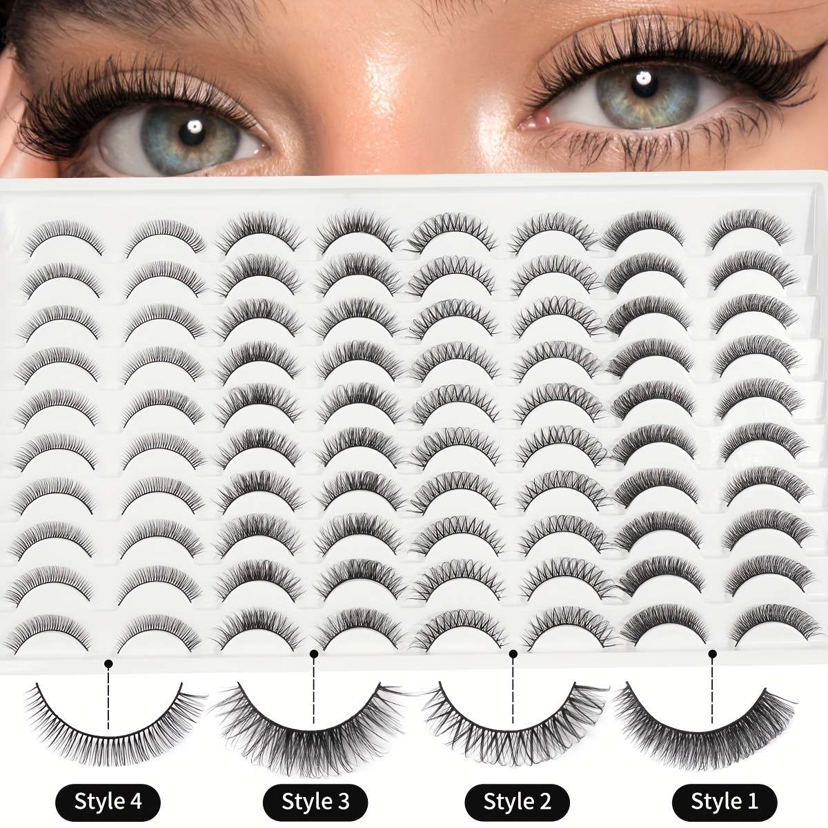 False Eyelashes Model Mgy7645 5