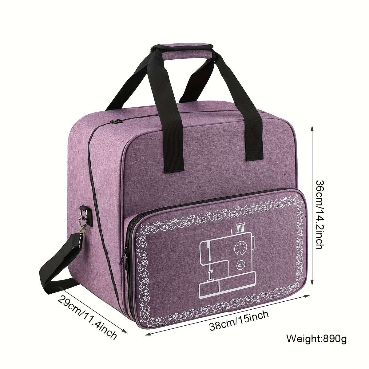 Storage Bag Style Sewing Machine Bag Purple