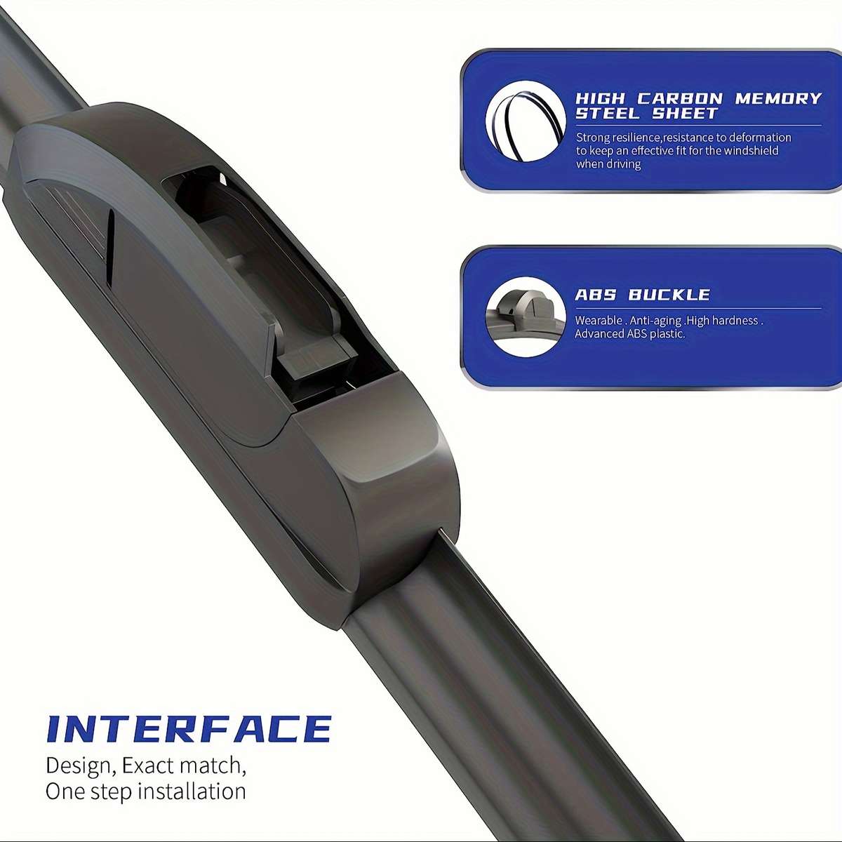 Windshield Wipers Size 66.04Cm 43.18Cm