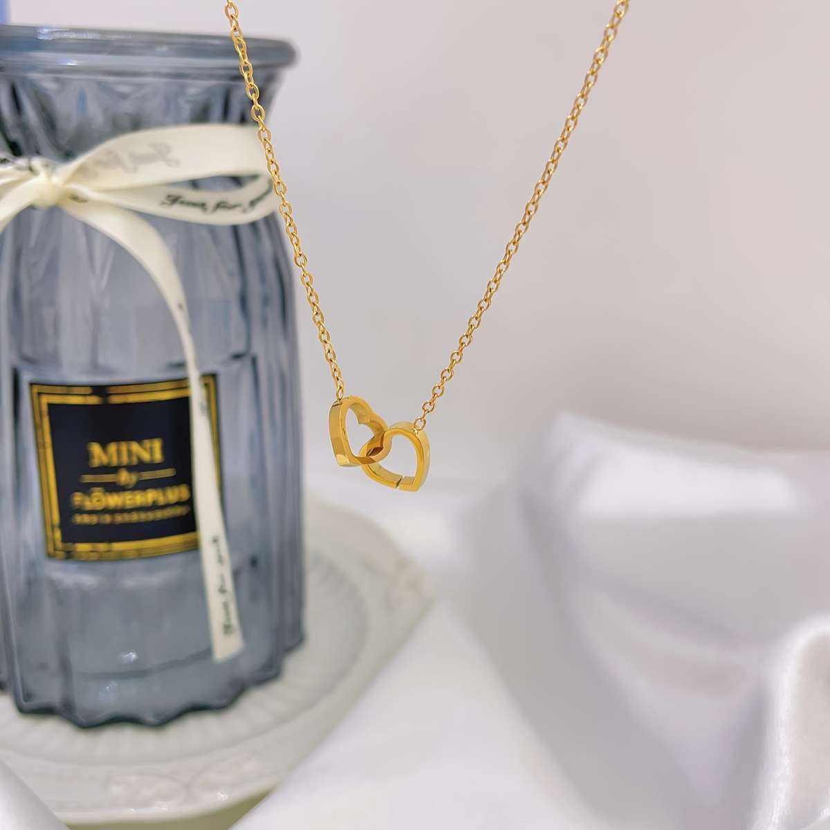 Womens Necklace Color Golden
