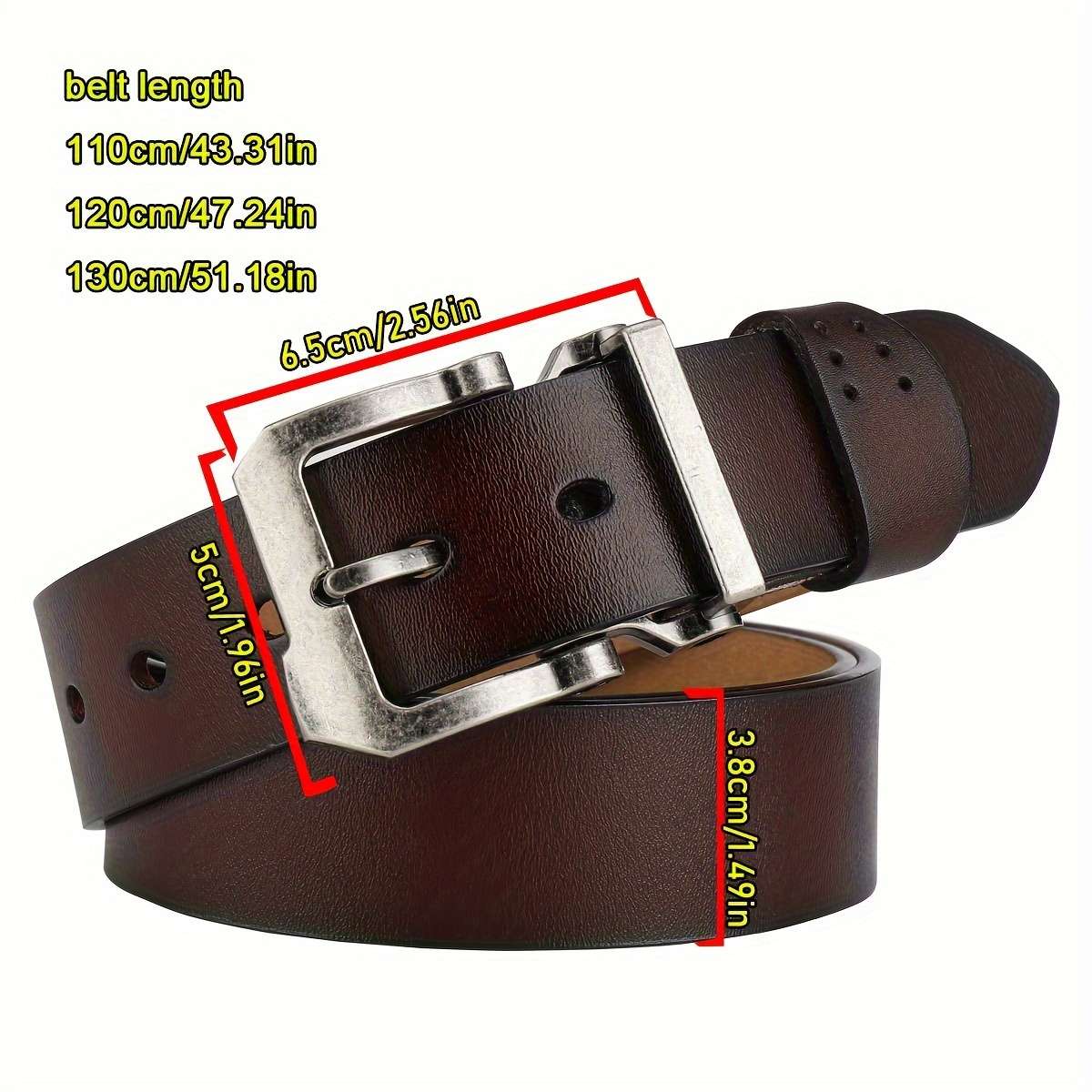 Belt Size 130Cm 51.18In Quantity Two Pack