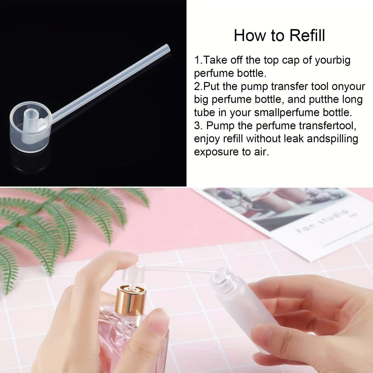 Car  Fragrance  Refill  Bottle Quantity 6Pcs