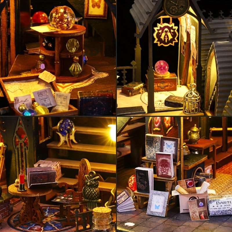 3D Model Desktop Ornament Style Luna Magic House