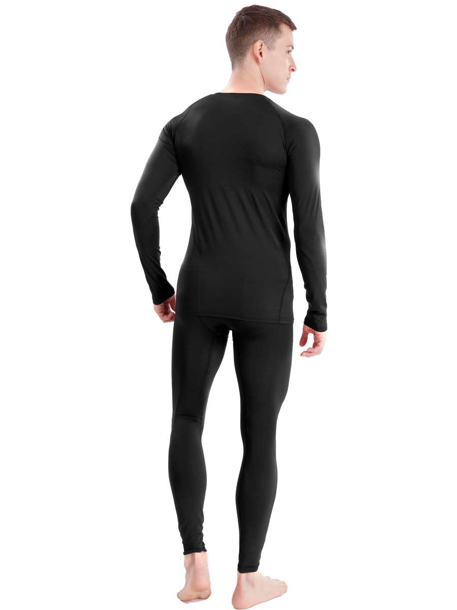 Thermal Underwear Color Black Sizexxl