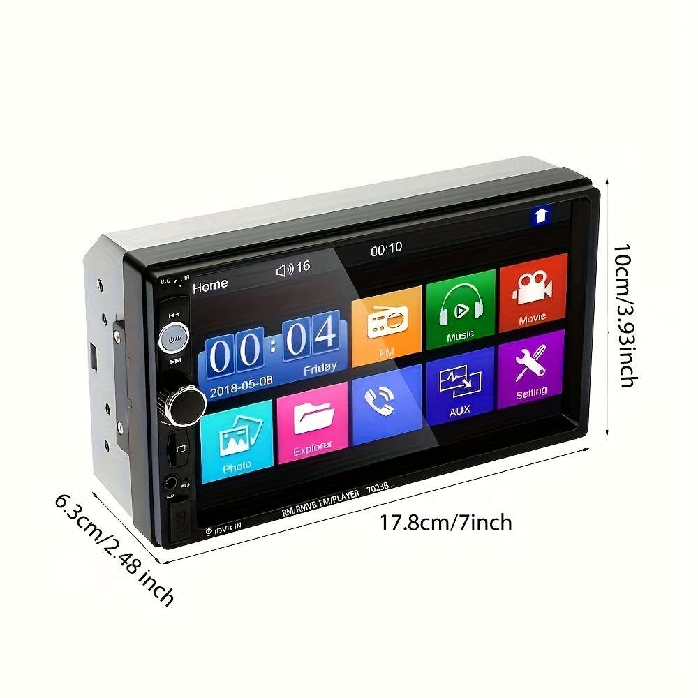 Car Audio  Entertainment System Items 7023B With Camera
