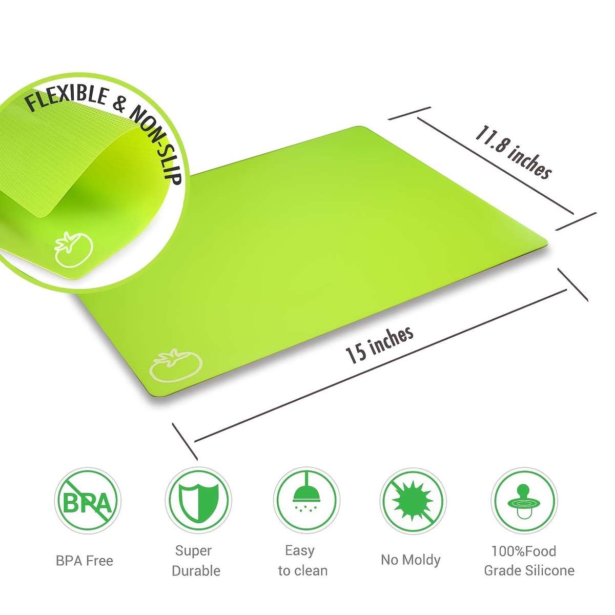 Cutting Board Color 7 Pack Colored