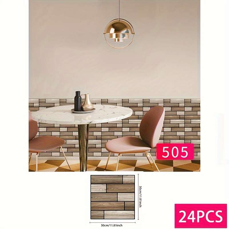 Premium Self Adhesive Cabinet Wrap Model 7-24pcs set