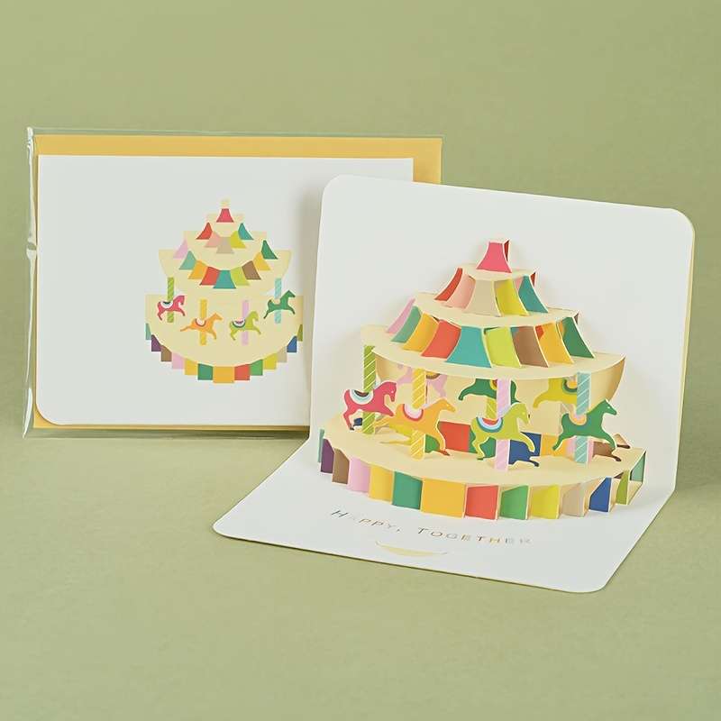 Greeting Cards Model Carousel Add Envelope