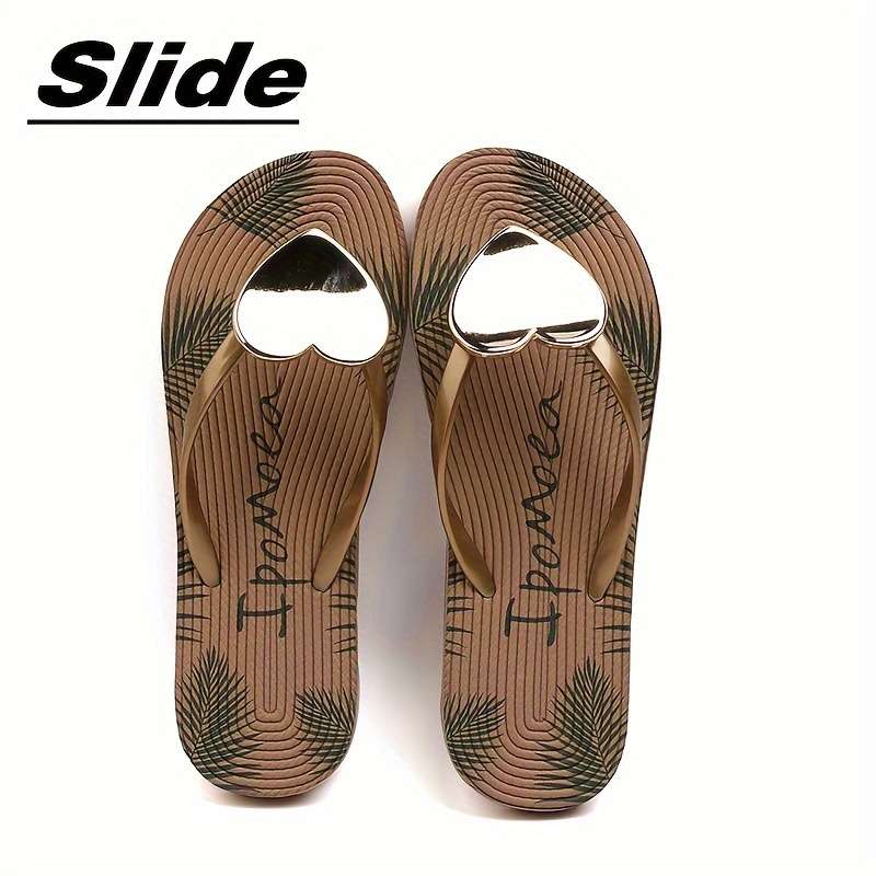 Ladies Summer Flip Flops Black Uk 7.5-8